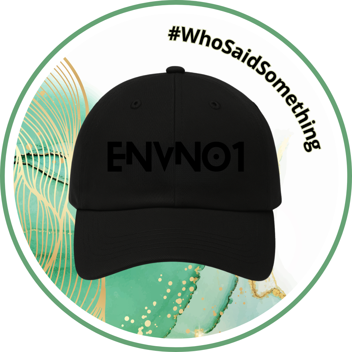 ENVNO1™ "Black on Black" Embroidered Hat (Limited Edition)