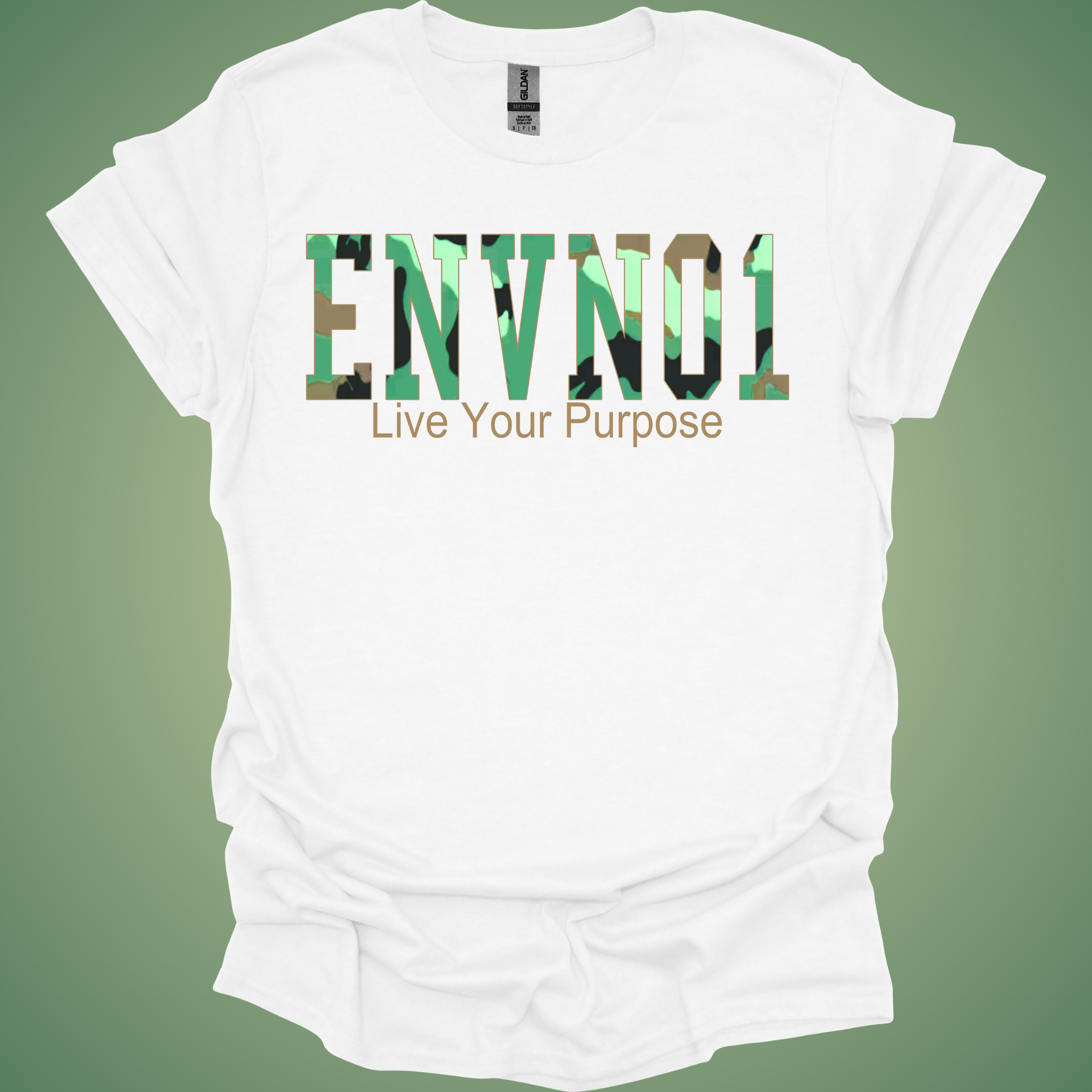 ENVNO1 “Camo” Logo Tee