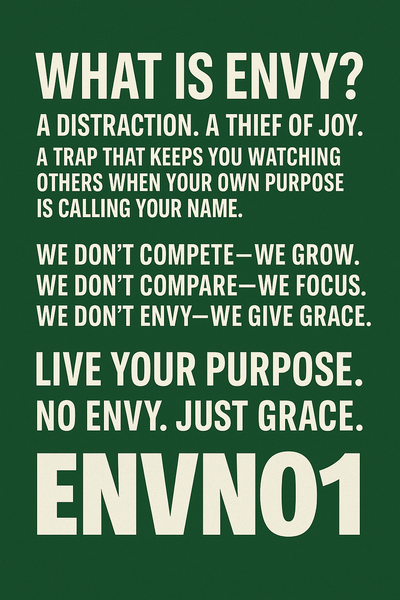 ✨ What Is Envy — And Why You Should Not Entertain It