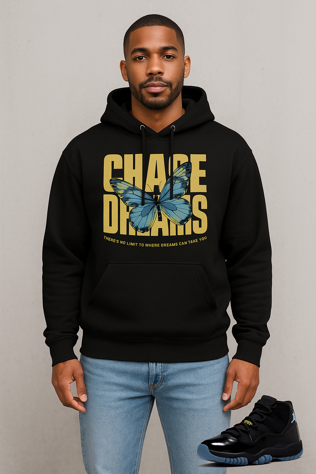 “Chase Dreams” Hoodie – Gamma 11 Inspired