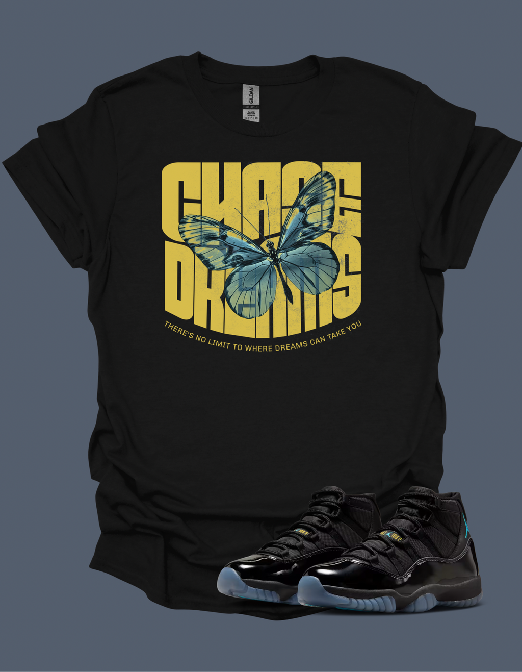 “Chase Dreams” Tee – Gamma 11 Inspired