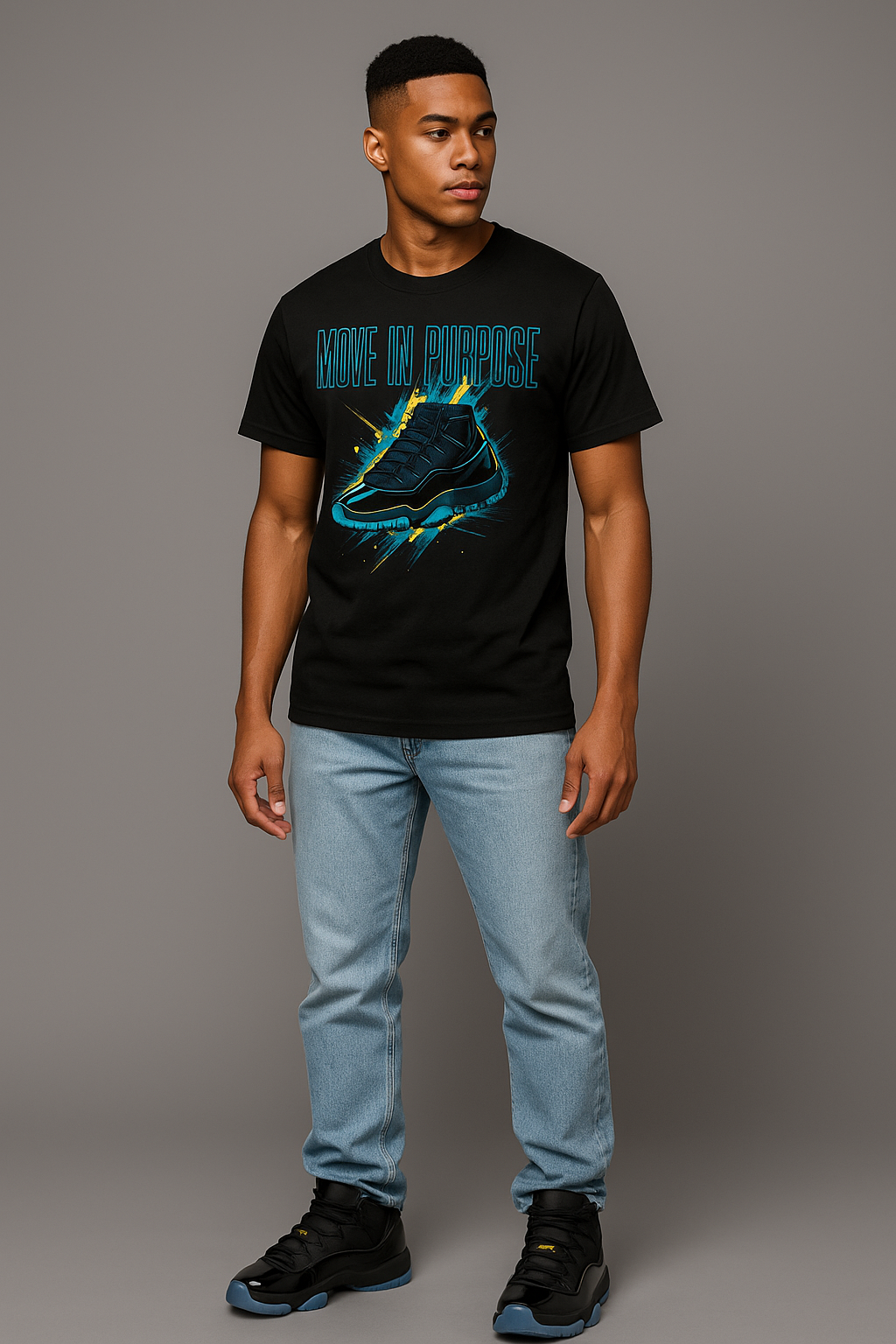 Move In Purpose Tee – Gamma 11 Sneaker Match (Limited Release)