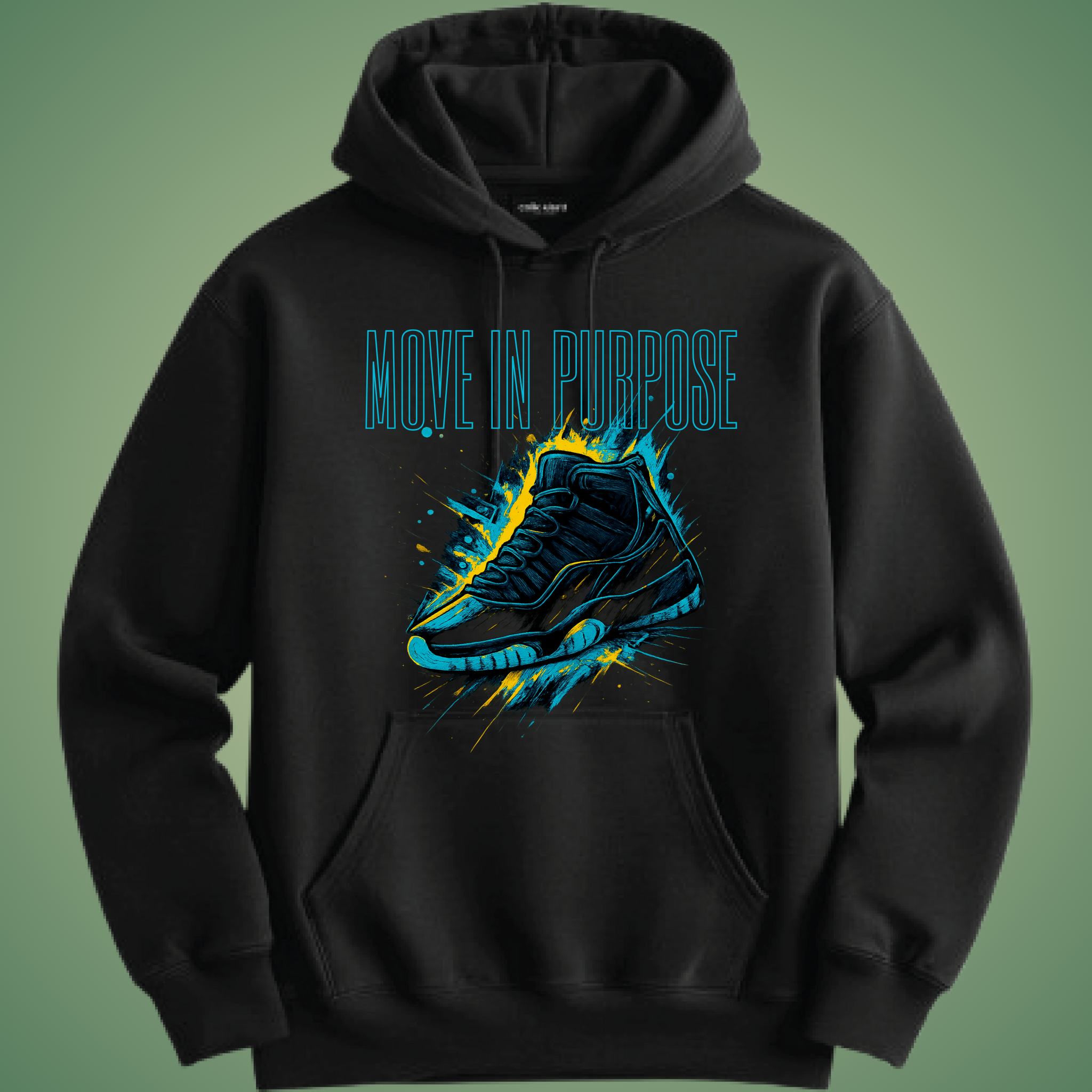 “Move In Purpose” Hoodie – Gamma 11 Inspired