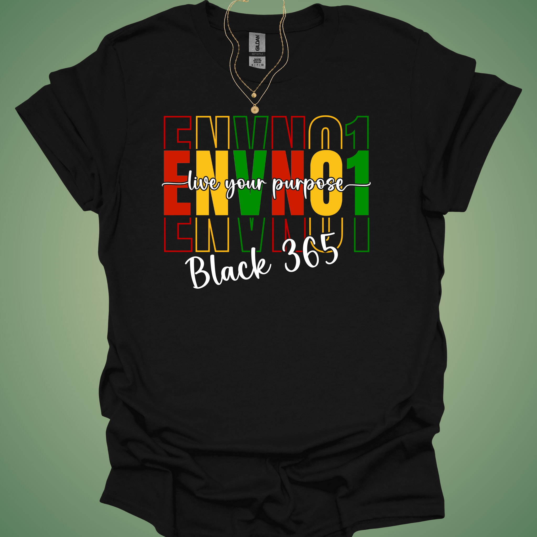 ENVNO1 Black 365 Tee