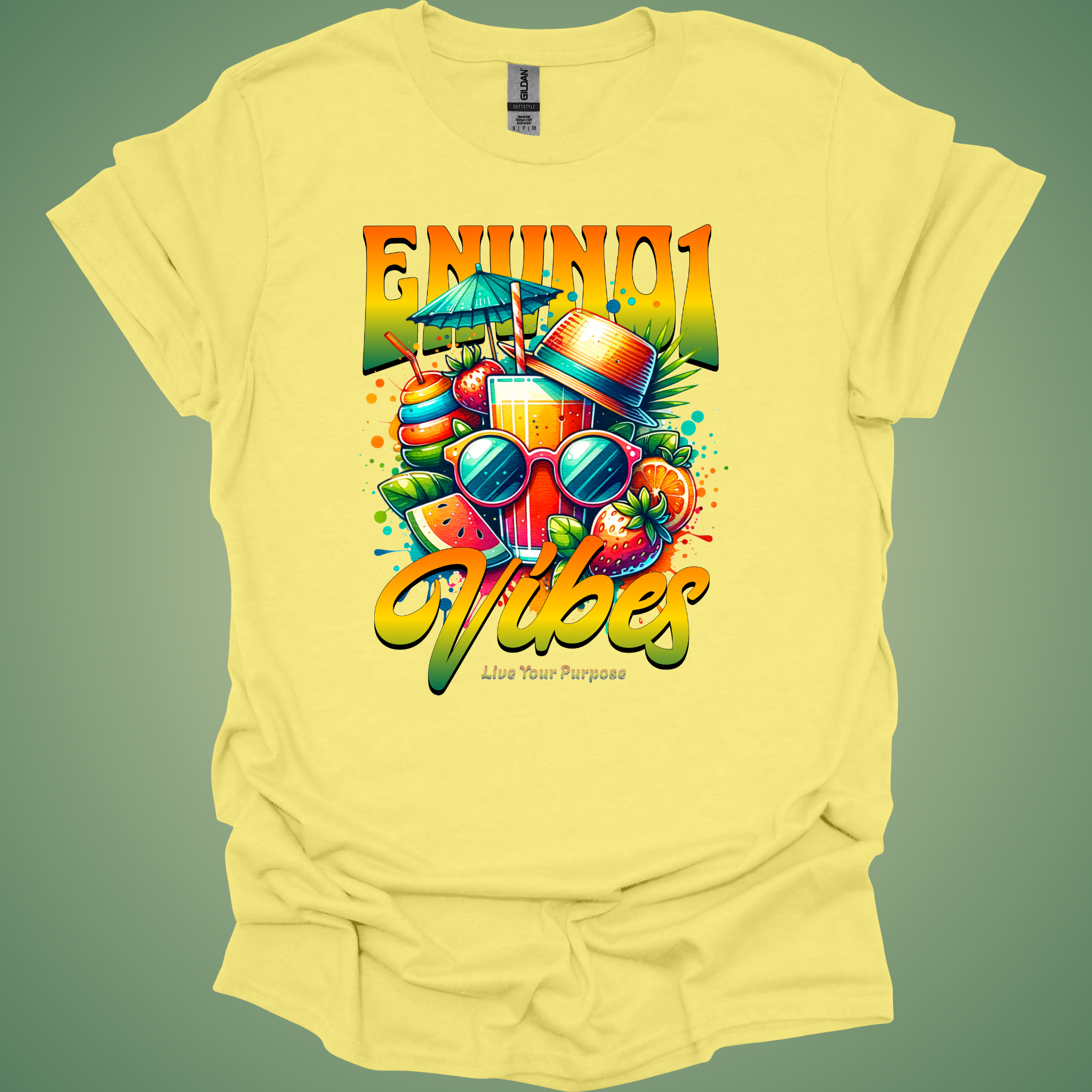 ☀️ ENVNO1™ “Summer Vibes” Tee (Limited Summer Release — Catch the vibe while it’s hot!)