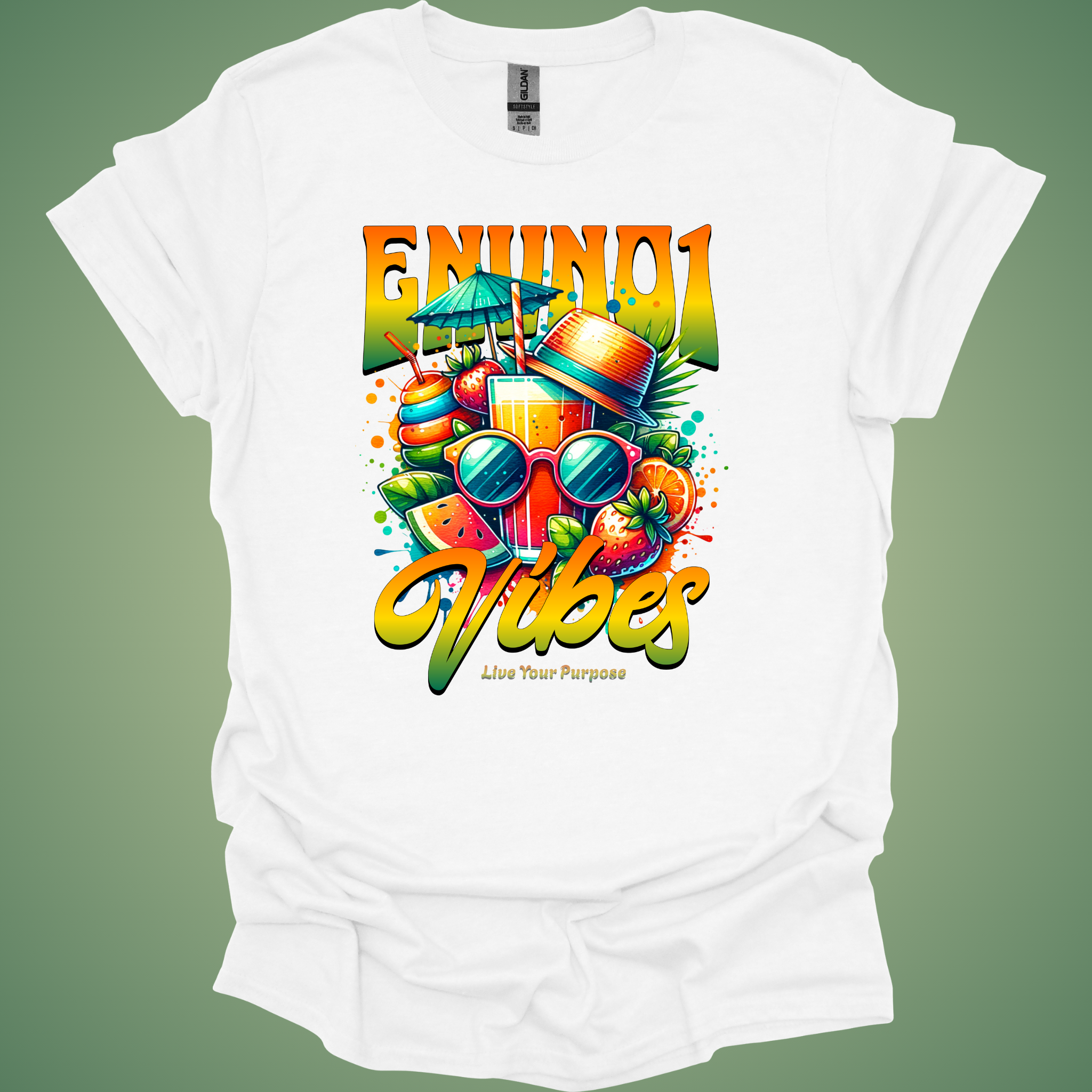 ☀️ ENVNO1™ “Summer Vibes” Tee (Limited Summer Release — Catch the vibe while it’s hot!)