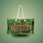 ENVNO1 Affirmation Weekender Bag - Green