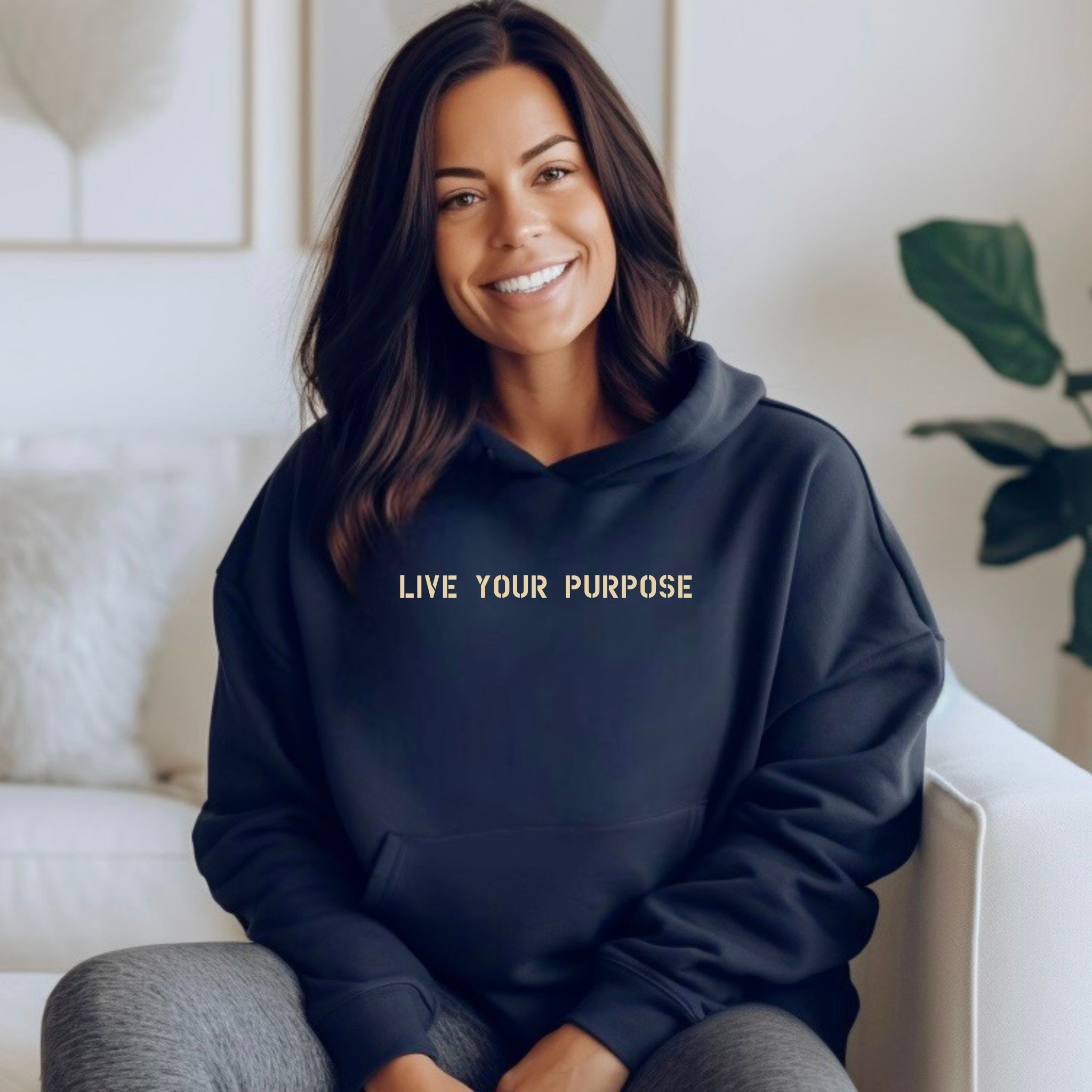 LIVE YOUR PURPOSE Hoodie – ENVNO1