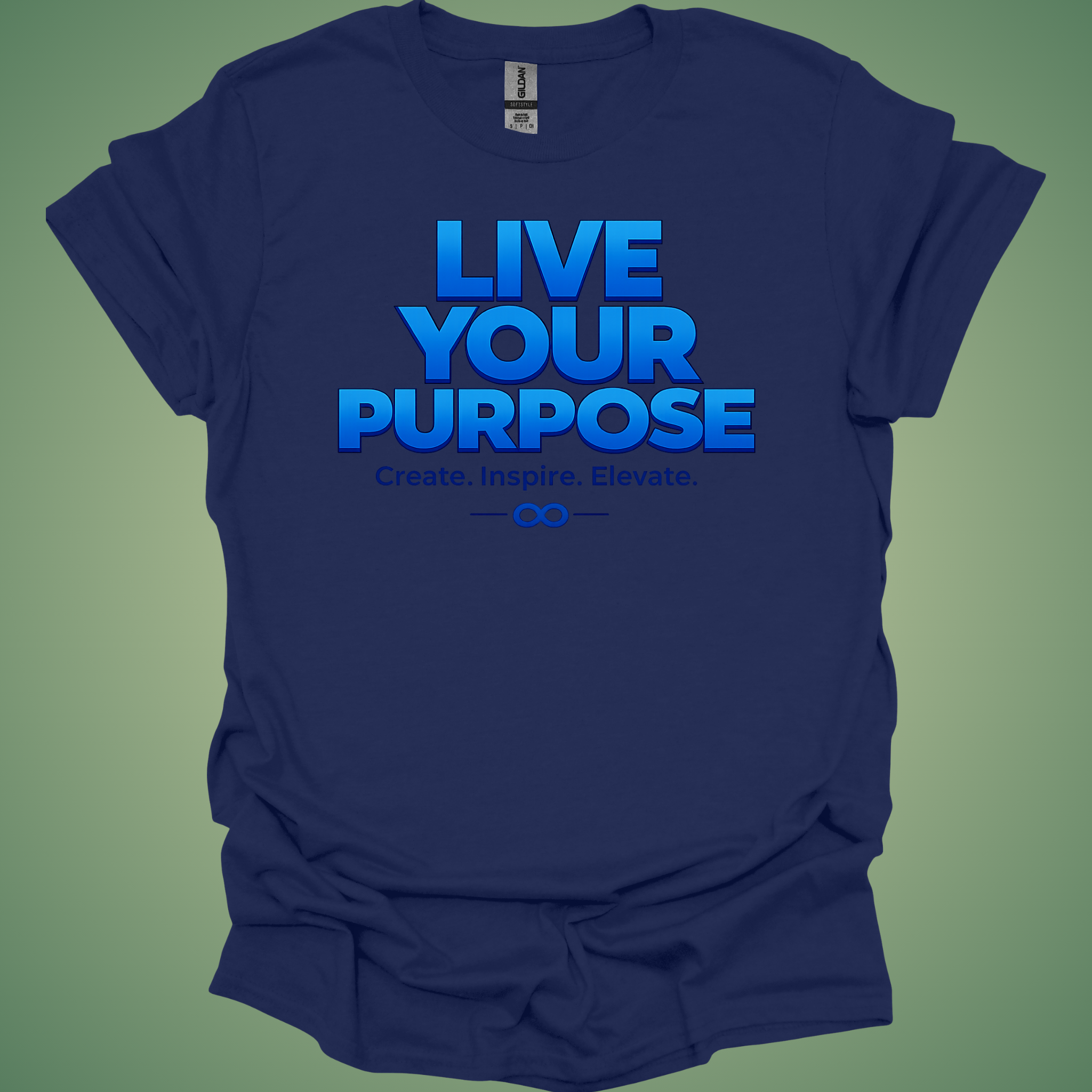 ENVNO1 "Live Your Purpose" Premium Graphic Tee